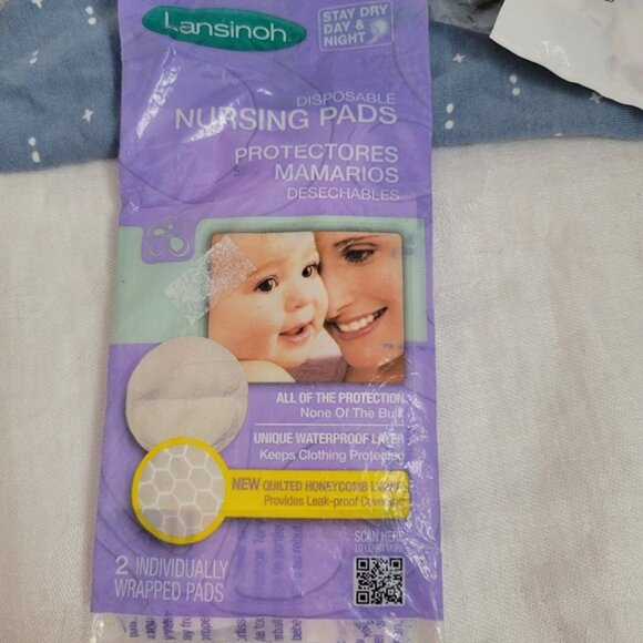 Nursing Supplies NEW MOM BUNDLE lot Medela Nanobebe pads fabric cover some new - Picture 5 of 12